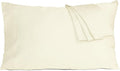 Pillow Cases, King Size Cotton Percale Weave Pillowcases, Pre-Shrunk Breathable by HOMTEC