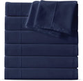 Maple&Stone King Flat Sheet 6 Pack, Premium Soft & Breathable, Brushed by MapleStone