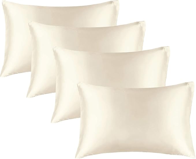 BEDELITE Satin Pillowcase for Hair and Skin, Super Soft Similar to Silk Pillow by BEDELITE