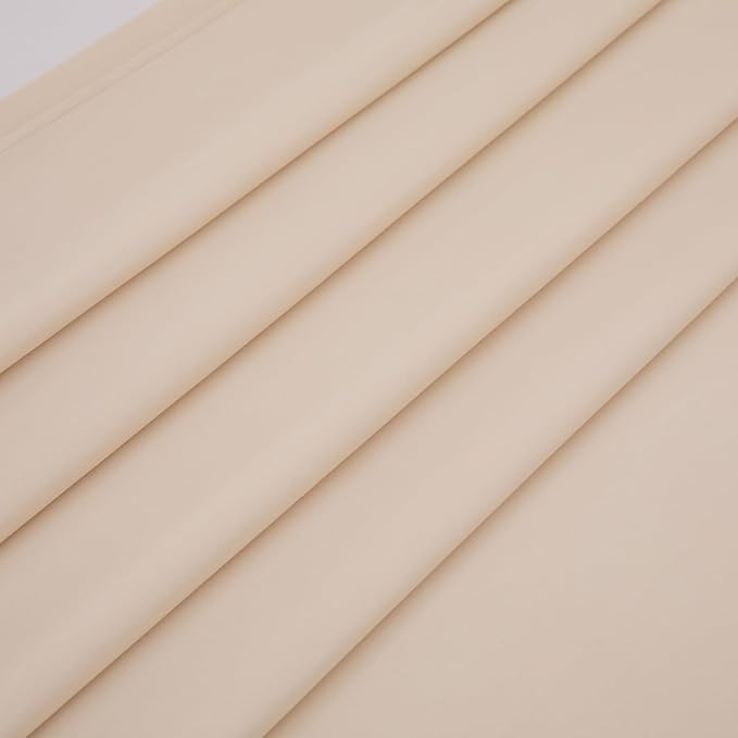 Full Flat Sheet Only， 80x96Inch Beige - Image 4