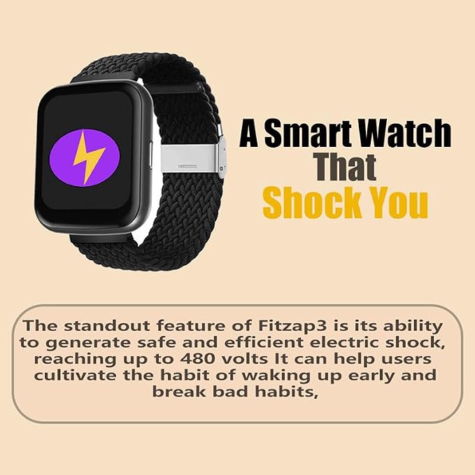 Electric Shock Alarm Clock for Heavy Sleepers | Wearable Silent Strong Zap - Image 4