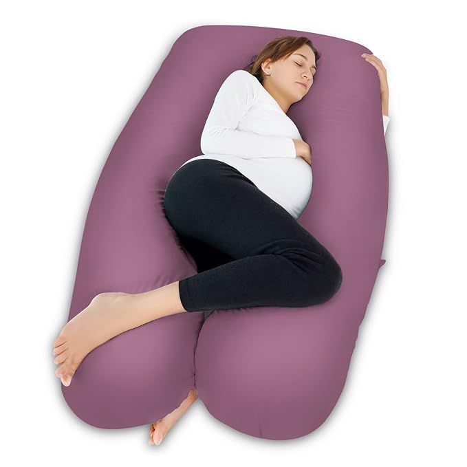 Meiz Pregnancy Pillow, Cooling Silky Pregnancy Pillows by Meiz