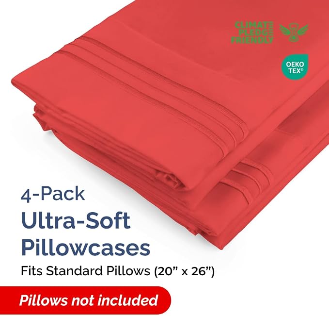 Standard Pillow Cases Set of 4 - Image 2