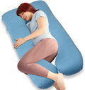 MOON PINE Pregnancy Pillow, U Shaped Full Body Pillow by MOONPINE