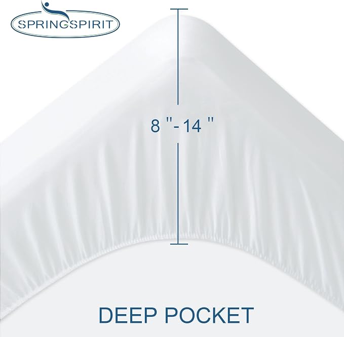Full Size Mattress Protector Waterproof Mattress Topper Pad Cover Fitted Bed - Image 3