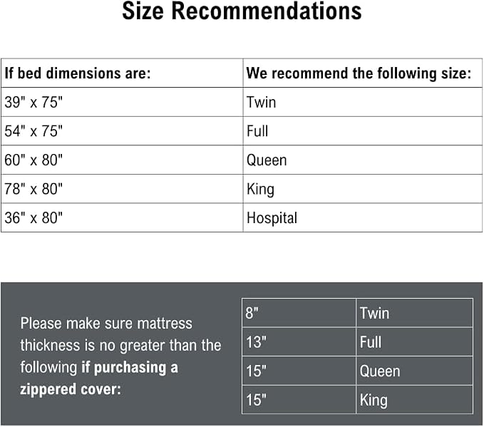 DMI Waterproof Mattress Protector, Mattress Pad, Waterproof Mattress Cover - Image 7