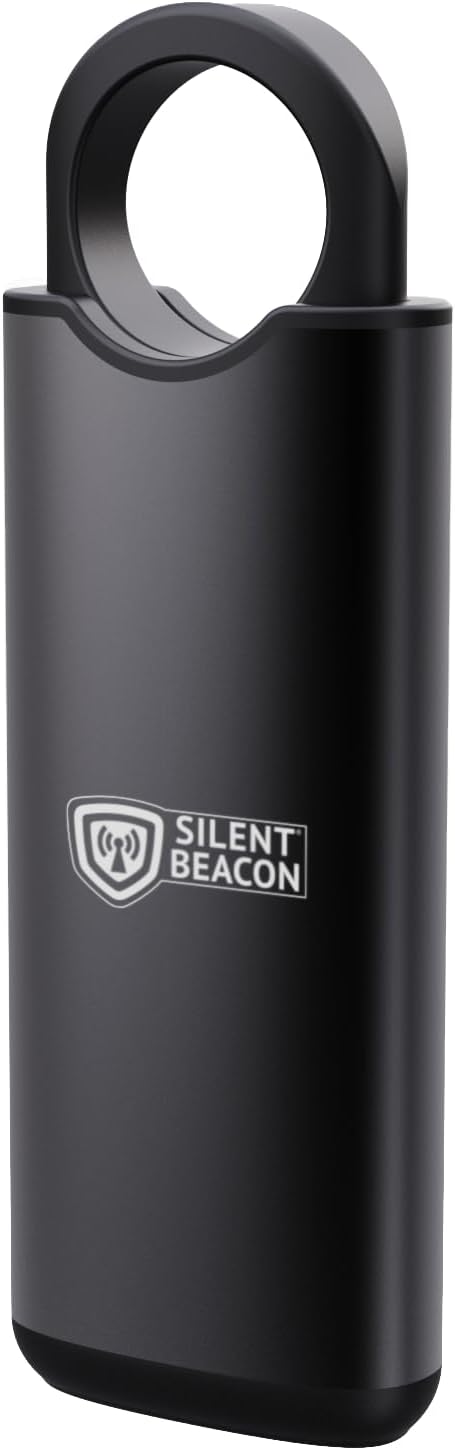 Personal Safety Alarm by Silent Beacon – 135dB Siren, Flashing Light, Pull & - Image 3