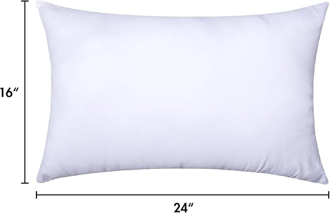 MIULEE Throw Pillow Insert Premium Pillow Stuffer Sham Rectangle - Image 8