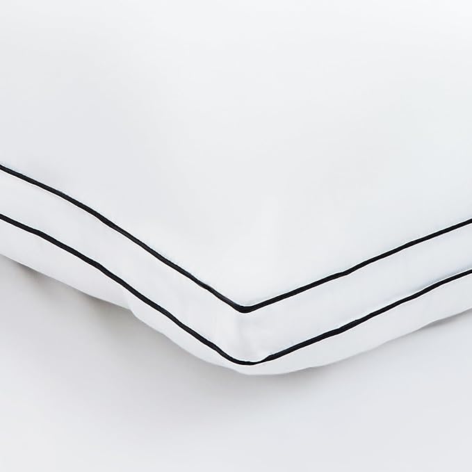 CozyLux Pillows Queen Size Set of 4, Soft and Supportive 3D Down Alternative - Image 5