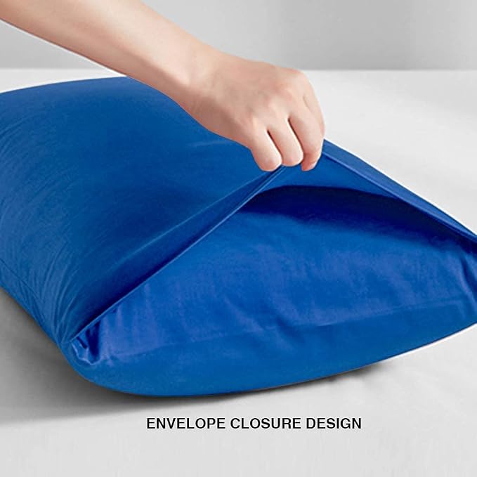 FLXXIE King Pillow Cases Set of 2, Soft Microfiber Pillow Covers - Image 3