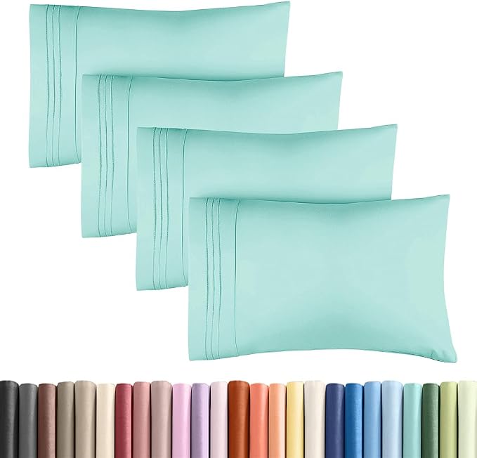 King Standard Pillow Cases Set of 4 by CGKUnlimited