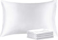 BEDELITE Satin Pillowcase with Zipper 4 Pack, Super Soft and Cooling Similar to by BEDELITE