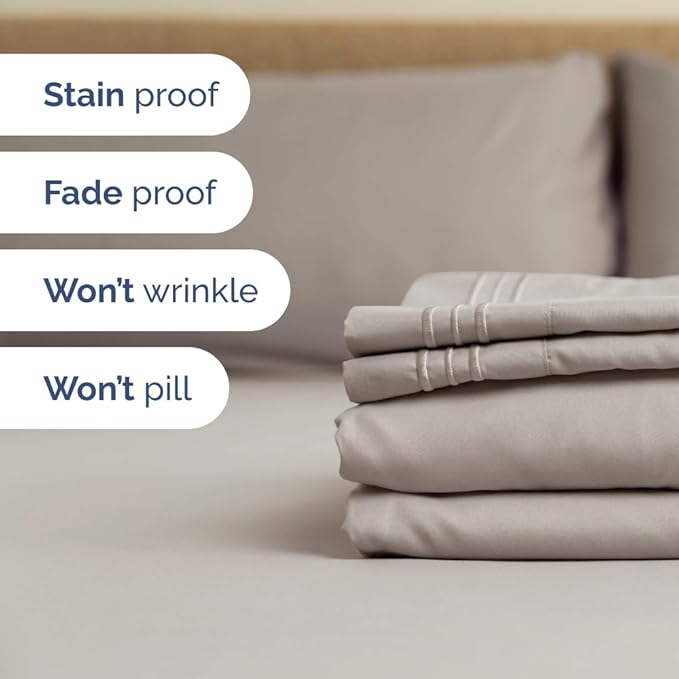 Flex Top Split Head King 4 Piece Sheet Set - Image 6
