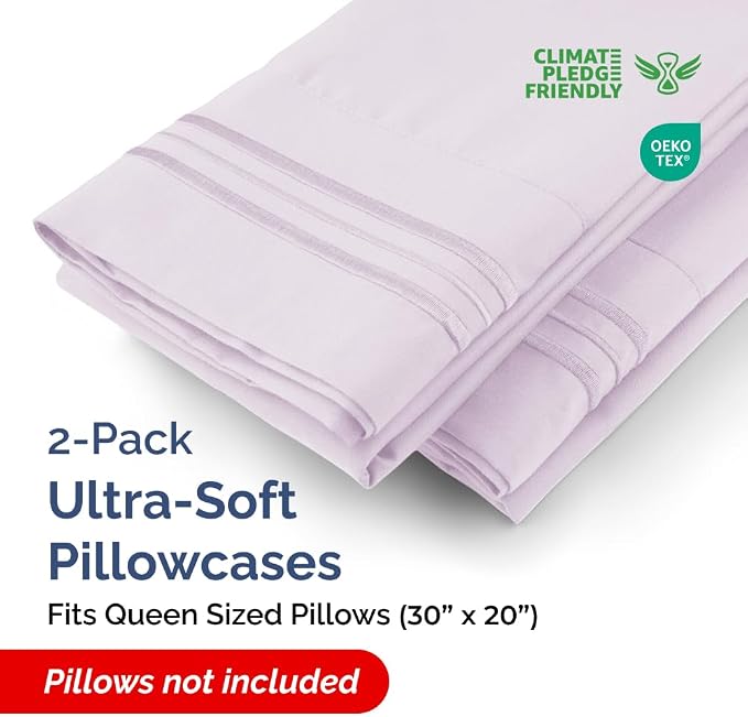 Queen Pillow Cases Set of 2 - Image 2
