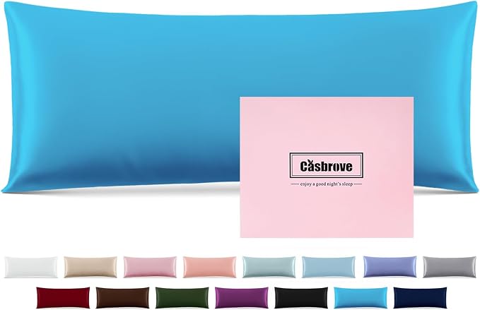 Silk Body Pillow Cover Pillow Pillowcase by Casbrove