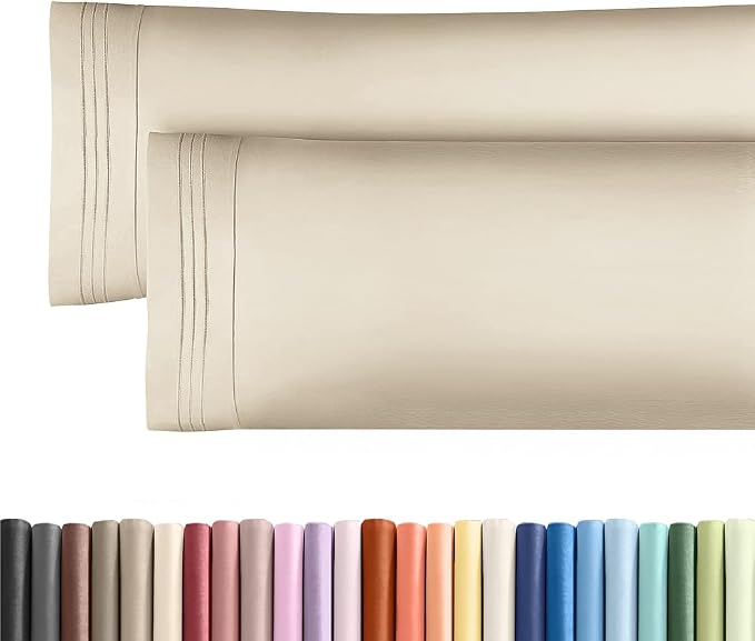 Body Pillowcases Set of 2-20x54 Long Body Pillow Case by CGKUnlimited