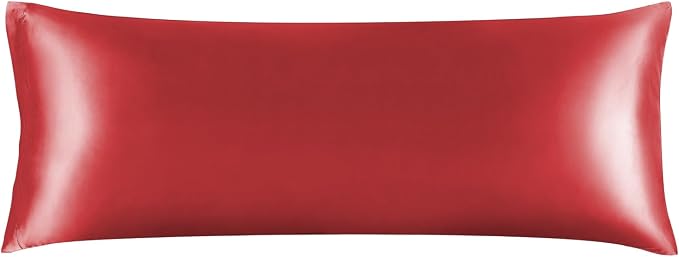 BEDELITE Satin Body Pillow Cover, Super Soft and Cooling Body Pillow Pillowcase by BEDELITE
