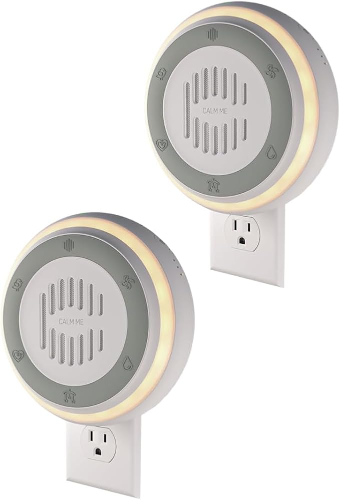 2-Pack Calm Me White Noise Sound Machine by calmme