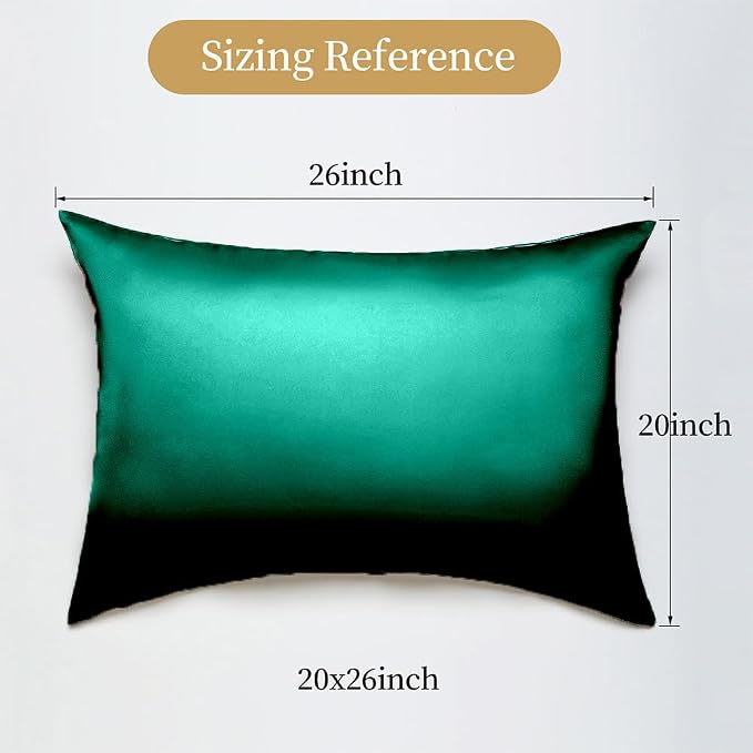 Mulberry Silk Pillowcase for Hair and Skin Standard Size, Silk Pillowcase 20"X - Image 4