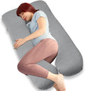MOON PINE Pregnancy Pillow, U Shaped Full Body Pillow by MOONPINE