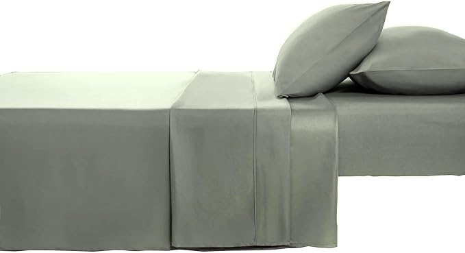 Kingnex Oversized King Flat Sheet 132x110 - Image 2