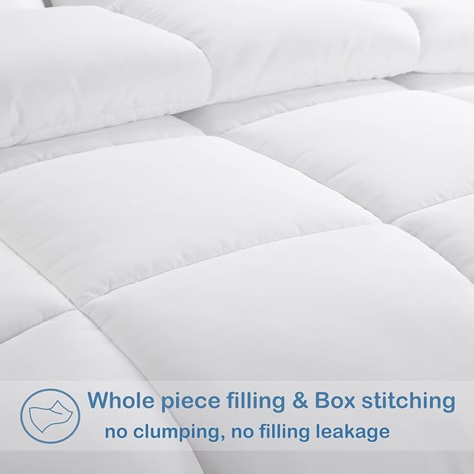 EASELAND Full Size Down Alternative Comforter - Image 3