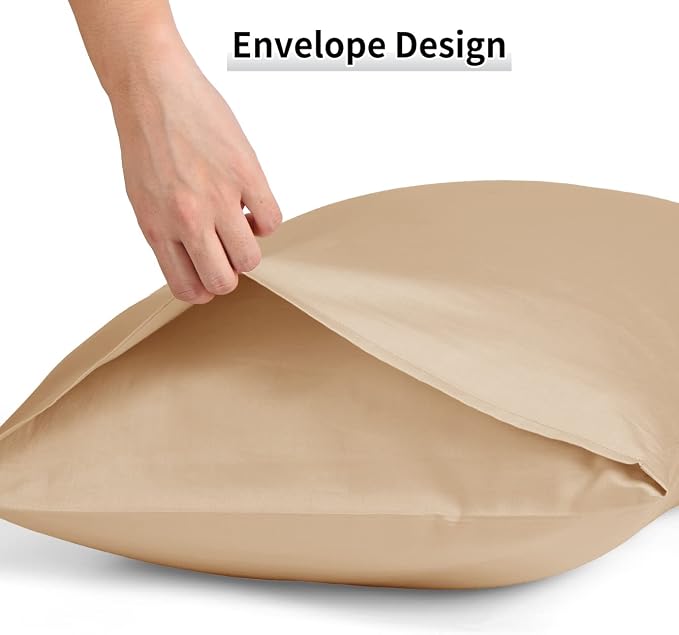 Warmstar Cotton Body Pillow Cover 1 Pack, 600 Thread Count Body Pillow case - Image 4