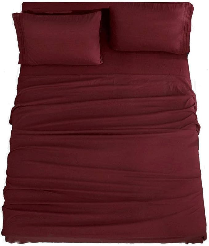 SONORO KATE Bed Sheet Set Super Soft Microfiber 1800 Thread Count Luxury by SONOROKATE
