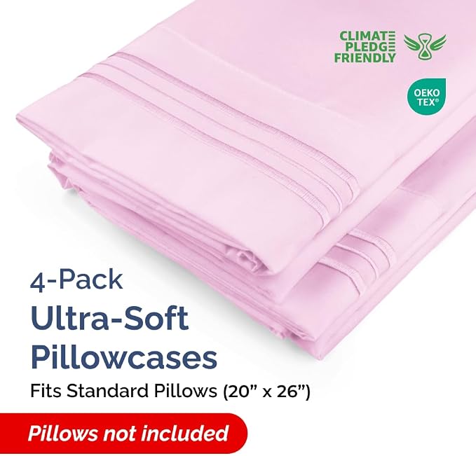 Standard Pillow Cases Set of 4 - Image 2