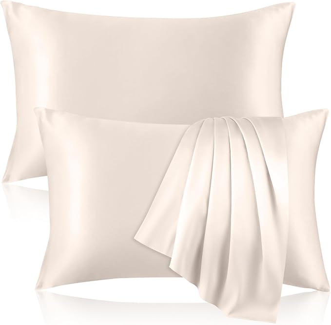 2 Pack 100% Pure Silk Pillowcase by Unknown