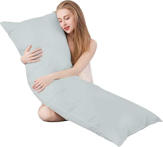 Goose Down Body Pillows for Adults, Large Body Pillow for Side Sleeper - Image 9