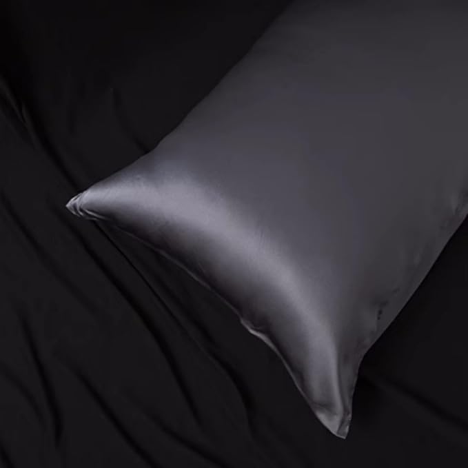Pure Mulberry Silk Pillow Cases Standard Size, Oeko-TEX Certified 100% Silk - Image 4