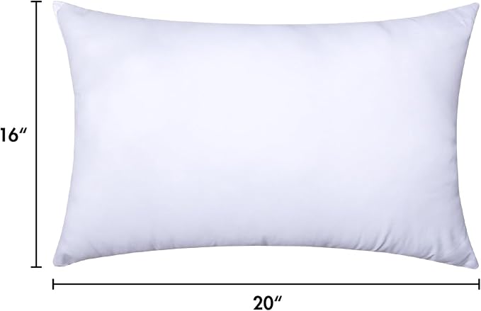 MIULEE Throw Pillow Insert Premium Pillow Stuffer Sham Rectangle - Image 8