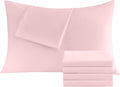 Pillowcases Standard 4 Pack, 20x26 Pillow Cases by Culve