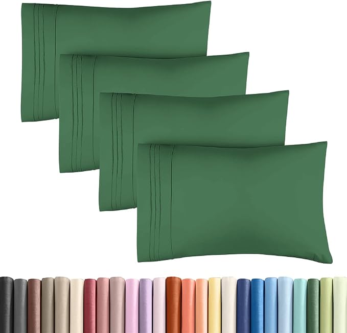 King Standard Pillow Cases Set of 4 by CGKUnlimited