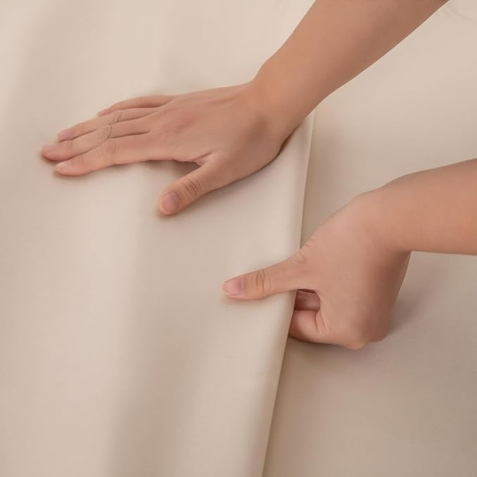 Full Flat Sheet Only， 80x96Inch Beige - Image 5