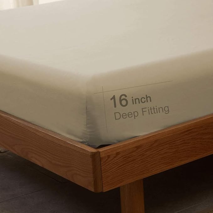 SONORO KATE Bed Sheet Set Super Soft Microfiber 1800 Thread Count Luxury - Image 6