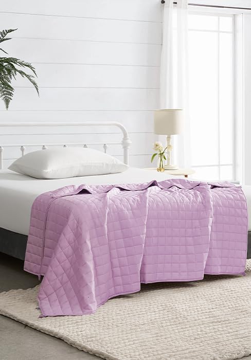 YnM Exclusive Weighted Blanket, Organic Long Stapled Cotton - Image 2