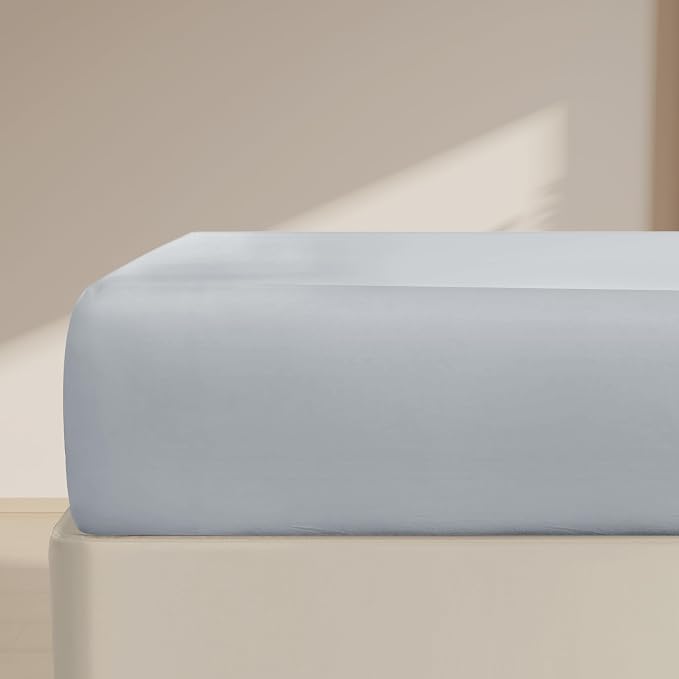 FreshCulture California King Fitted Sheet Only – Premium Hotel-Quality Fitted by FreshCulture