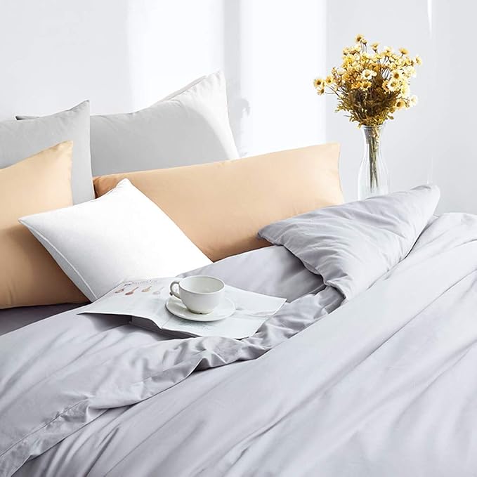 FLXXIE King Pillow Cases Set of 2, Soft Microfiber Pillow Covers - Image 4