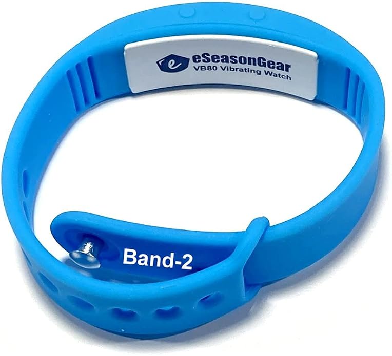 VB80 12 Alarm Vibrating Watch, Silent Vibration Shake Wake ADHD Medication by Unknown