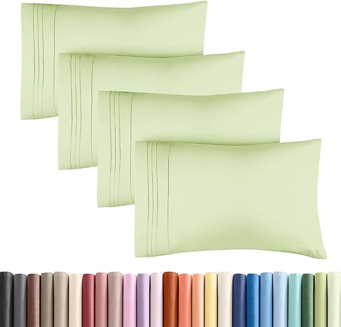 Standard Pillow Cases Set of 4 by CGKUnlimited