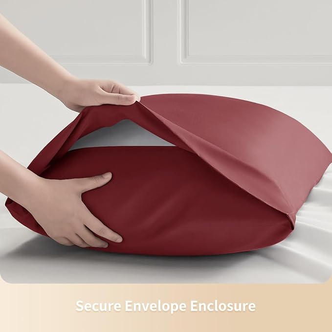 King Pillowcases, Cooling Viscose from Bamboo Pillow Covers - Image 7