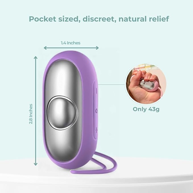 Glowco CalmCarry Sleep Aid Device – Handheld Microcurrent Relaxation Tool - Image 4