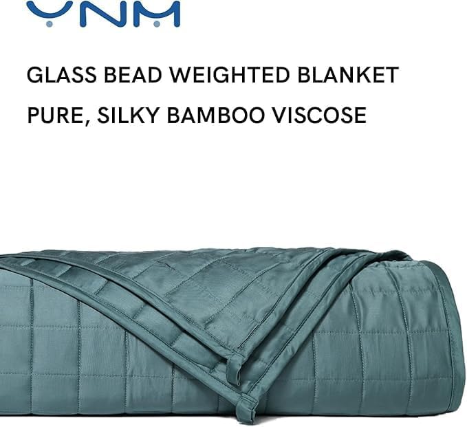 YnM Exclusive Cooling Weighted Blanket Rayon, Bed Blanket - Image 2