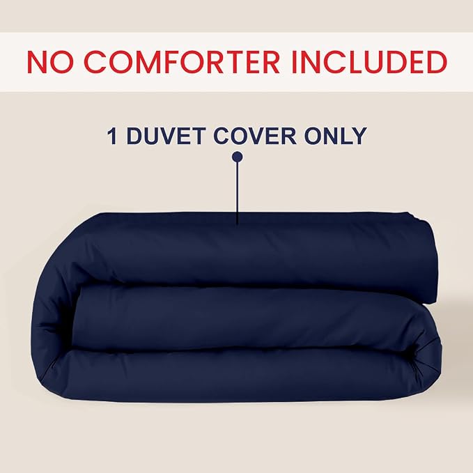 Kotton Culture 1 Pc 120"x120" Duvet Cover Super King Plus/Super Oversize King - Image 2
