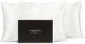Fishers Finery 30mm 100% Pure Mulberry Silk Pillowcase Set, Quality Tested by FishersFinery
