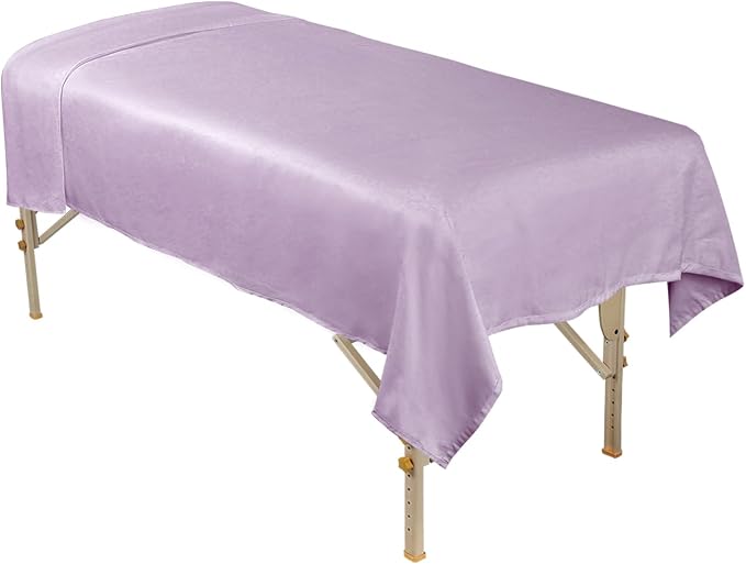 ForPro Premium Microfiber 3-Piece Massage Sheet Set, English Rose, Ultra-Light - Image 8