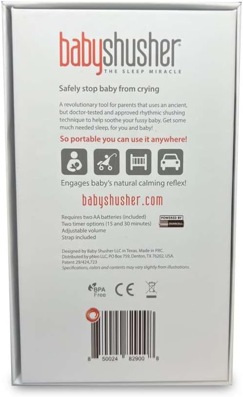 Baby Shusher Portable Sleep Sound Machine – Gift Box Edition, Travel Friendly - Image 7