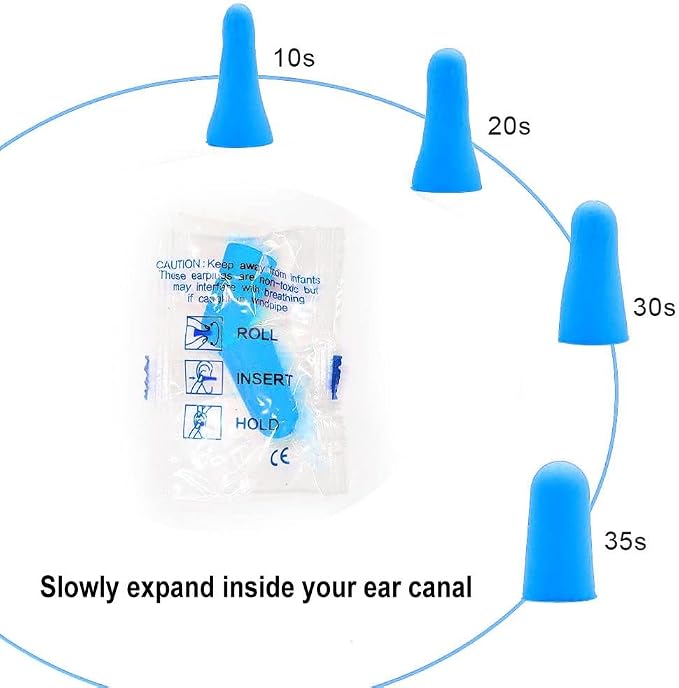 Quality Foam Earplugs - Image 3